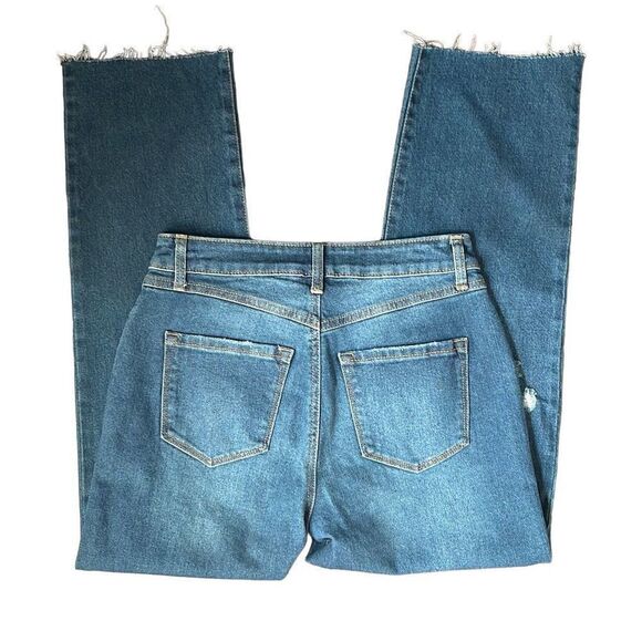 Rewash Vintage Revival Mom Stovepipe High Rise Denim Jeans Size 3/26 New - Picture 3 of 10